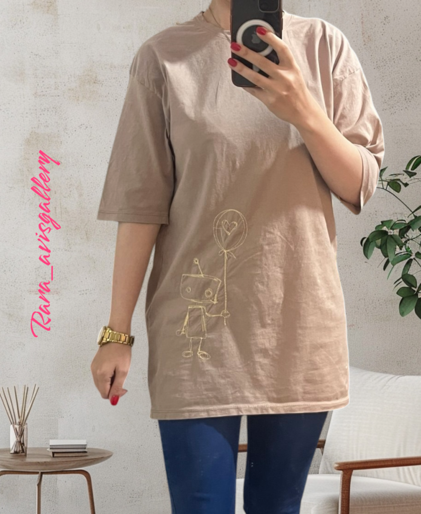تیشرت لانگ ترک